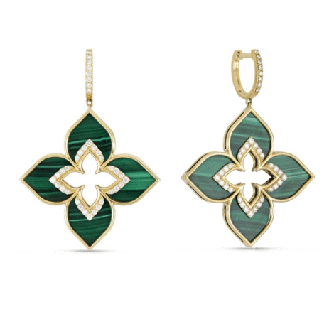 Venetian Princess Earrings with Diamond