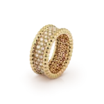 Perlée Diamonds Ring, 3 Rows