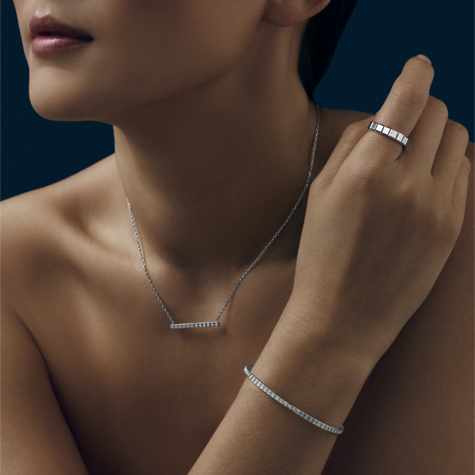 Ice Cube Ring, Ethical Gold