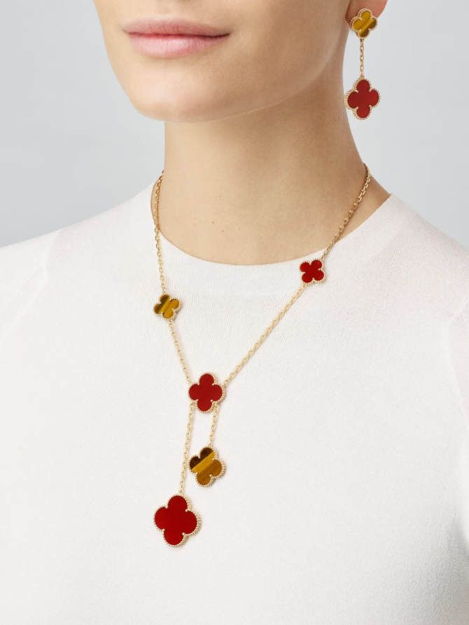 Magic Alhambra Necklace, 6 Motifs