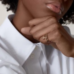 Juste Un Clou Ring, Double, Diamonds - Image 3