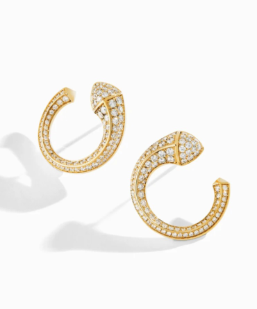 Cleo Venus Full Diamond Stud Earrings