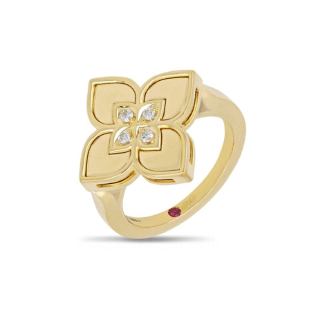 Venetian Princess Ring with Diamonds