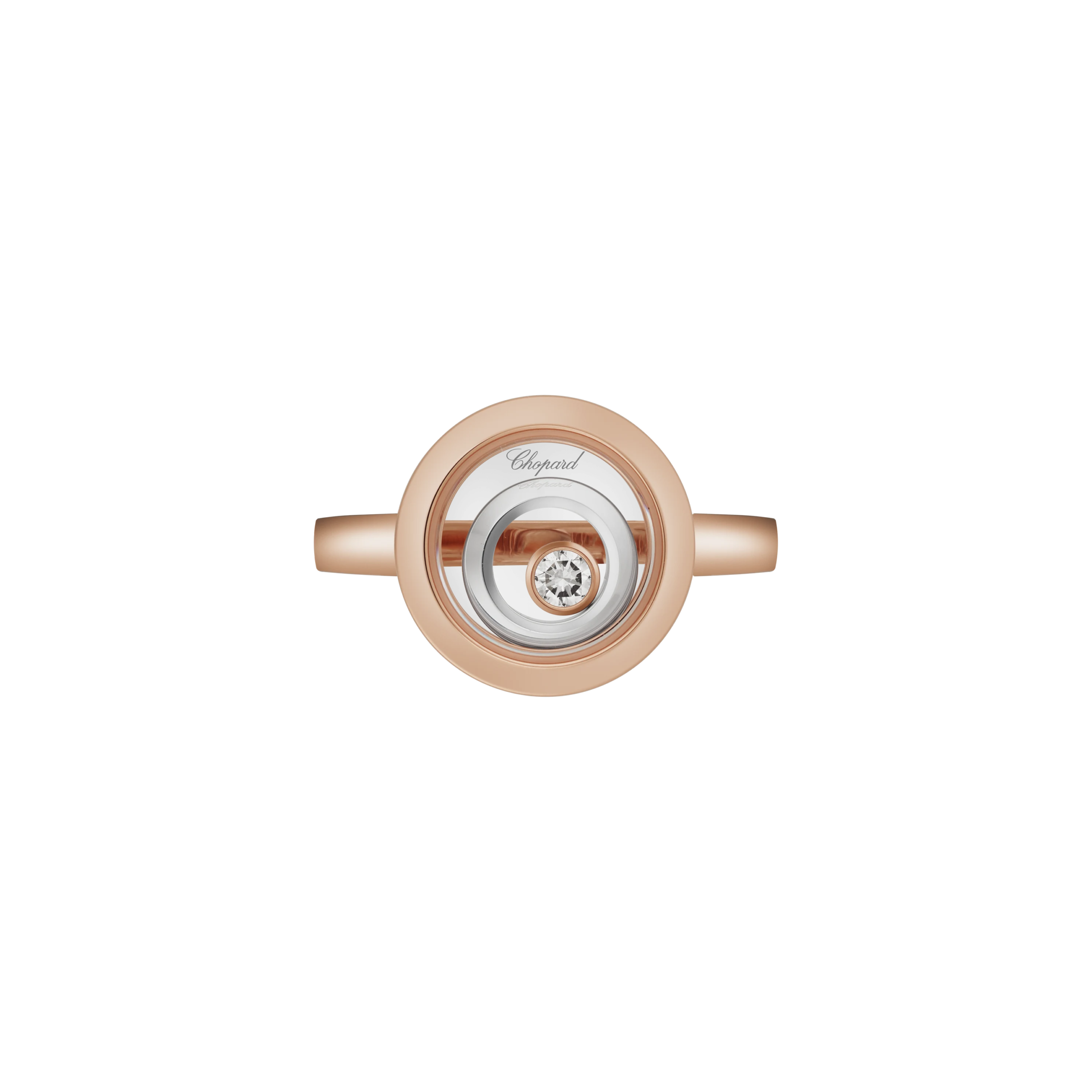 Happy Spirit Ring, Ethical Rose Gold, Ethical White Gold, Diamond - Image 3