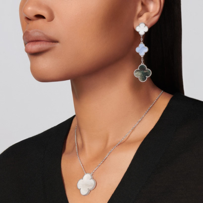 Magic Alhambra Earrings, 3 Motifs