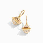 Cleo Rev Full Diamond Drop Earrings