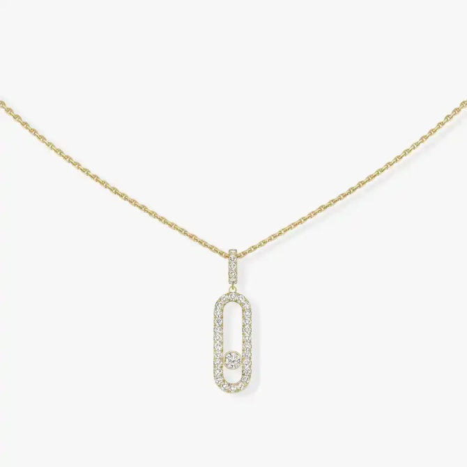 Move Uno Pavé LM Necklace