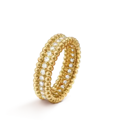 Perlée Diamonds Ring, 1 Row