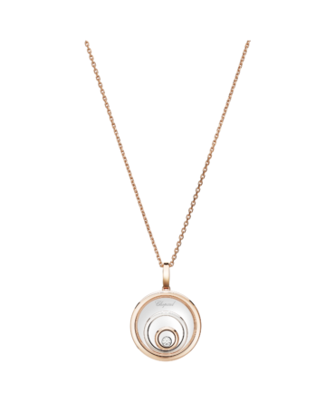 Happy Spirit Pendant, Ethical Rose Gold, Ethical White Gold, Diamond
