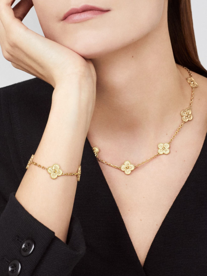 Vintage Alhambra Bracelet, 5 Motifs