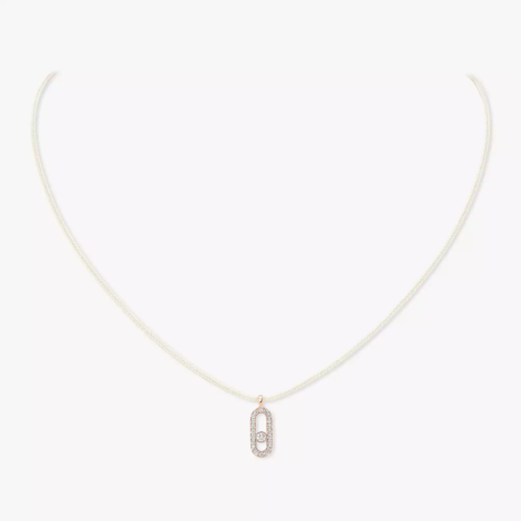 Messika CARE(S) Cord Pavé Necklace