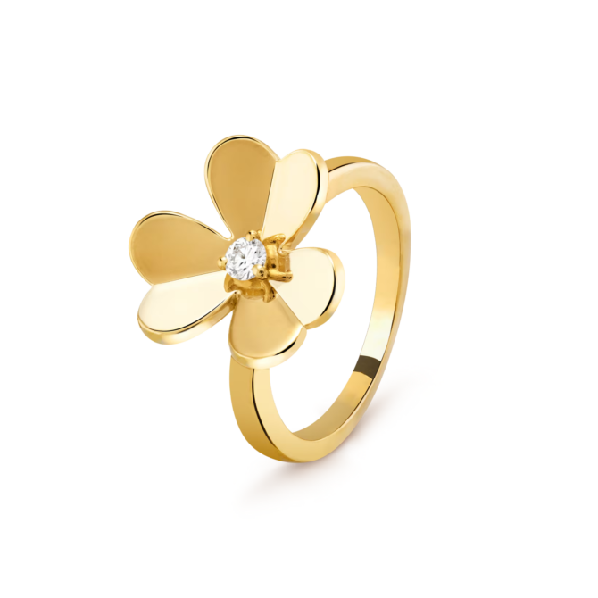 Frivole Ring,  1 Flower, Small Model