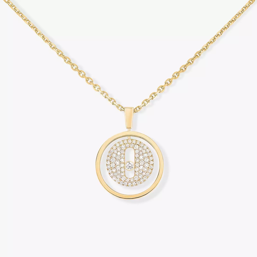 Lucky Move SM Pavé Necklace