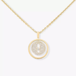 Lucky Move SM Pavé Necklace