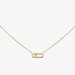 Gold Move Uno Necklace
