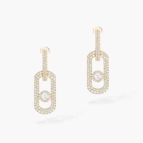 So Move XL Diamond Pavé Pendant Earrings
