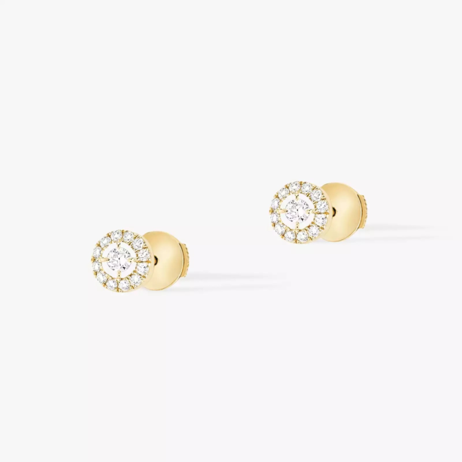 Joy Round Diamonds SM Earrings