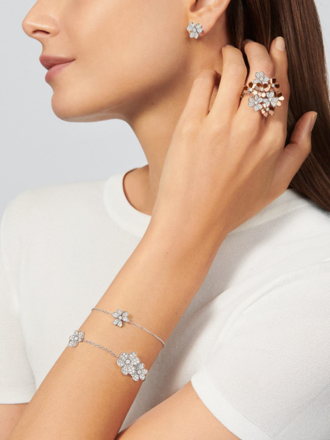 Frivole Earrings, Mini Model (Diamond)