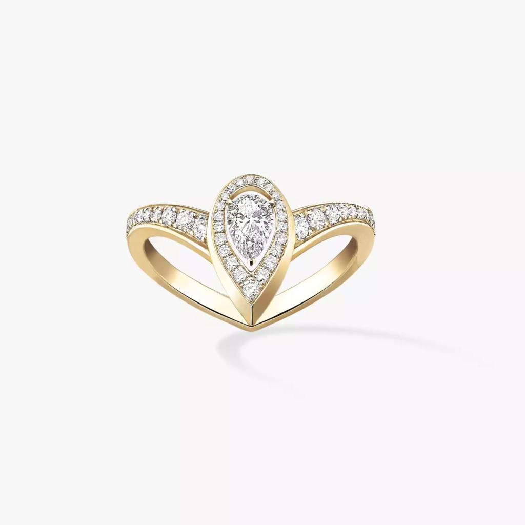 Fiery 0.10ct Ring