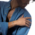 Move Pavé Thin Bangle - Image 2