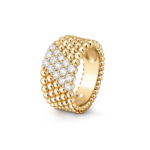 Perlée Diamonds Ring, 5 Rows