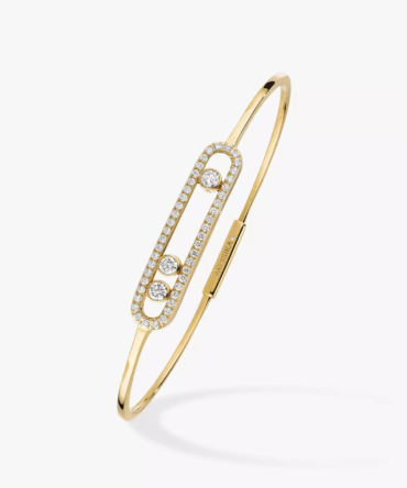 Move Pavé Thin Bangle