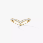 Fiery Diamond Pavé Wedding Ring