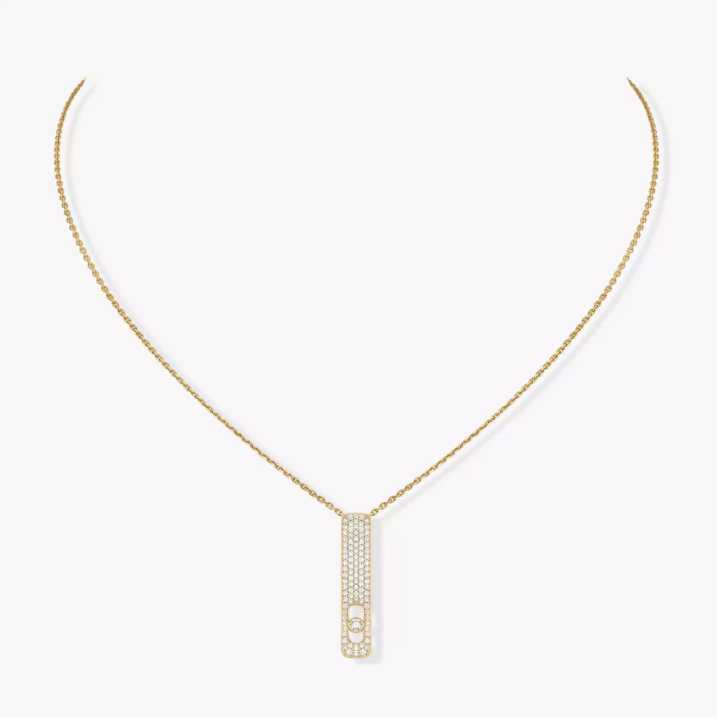 My First Diamond Pavé Necklace