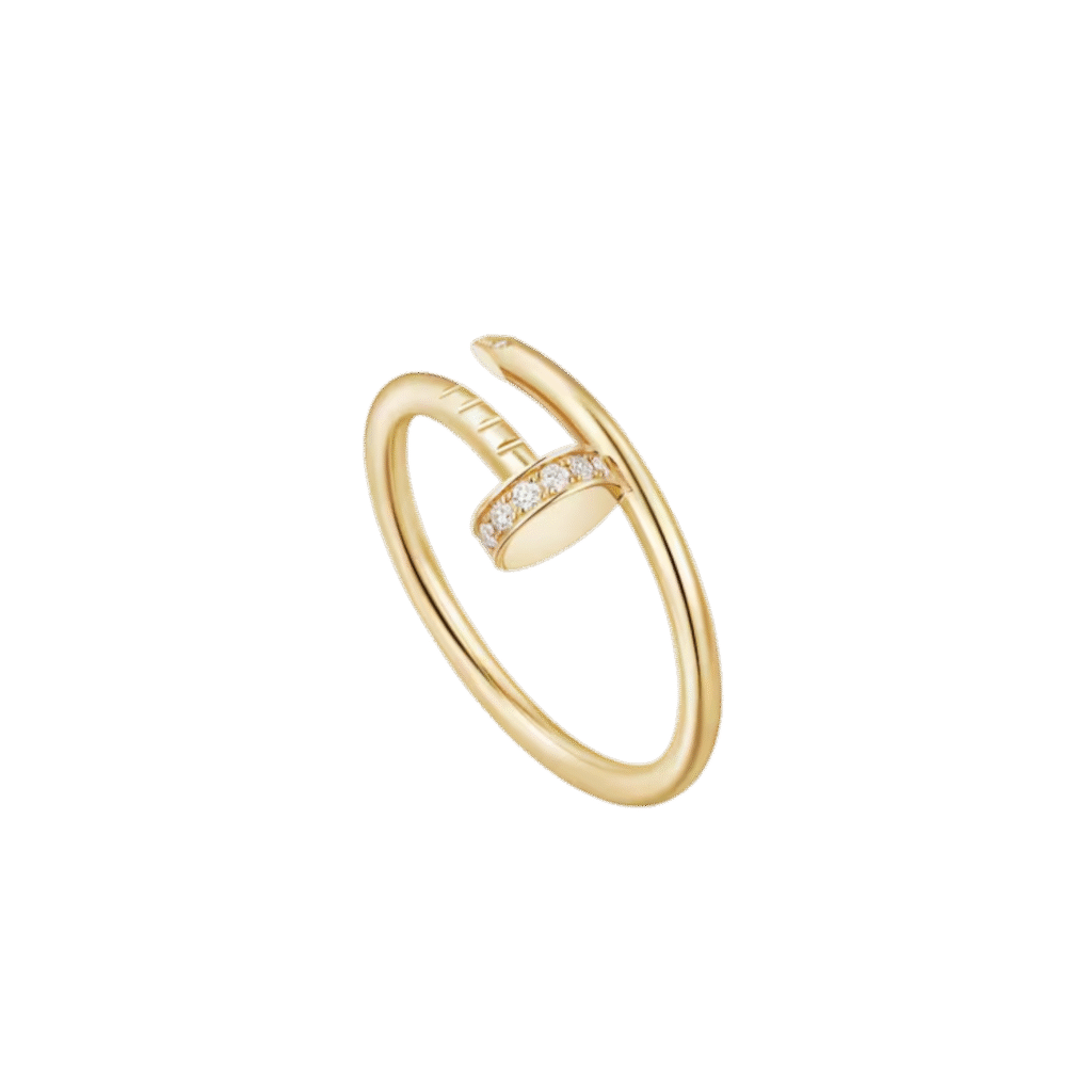 Juste Un Clou Ring, Small Model, Diamonds
