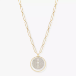 Lucky Move Long Necklace Pavé LM