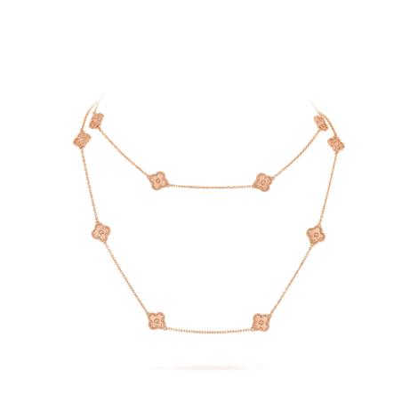 Sweet Alhambra Long Necklace, 16 Motifs