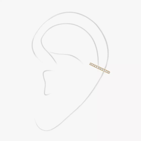Gatsby Mono Clip Middle Earrings