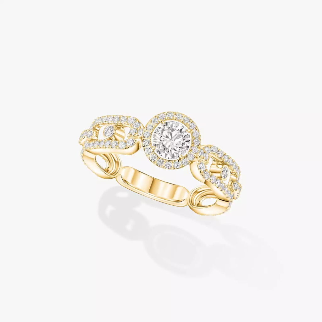 Move Link Solitaire 0.30ct Ring