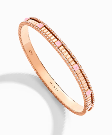 LIFE Diamond Hinged Bangle