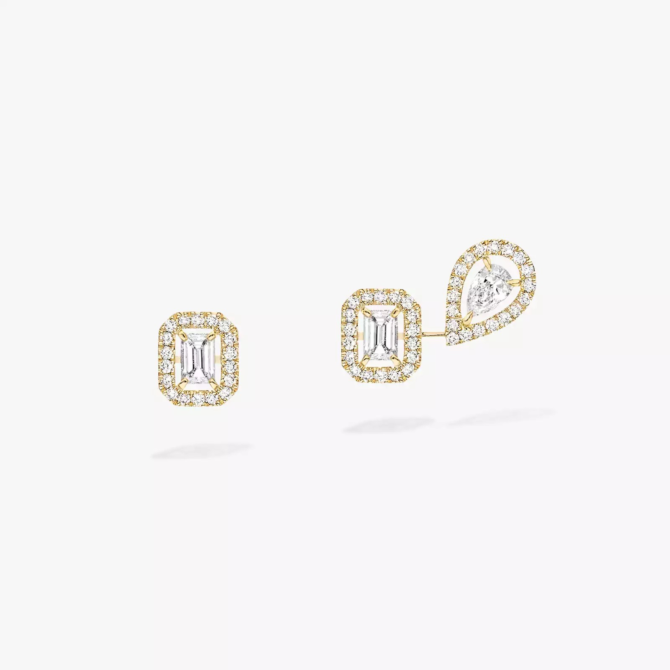 My Twin 1+2 0.10ct x3 Earrings