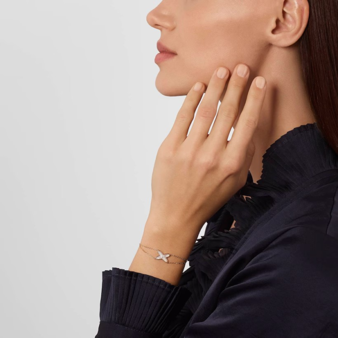 Jeux de Liens Bracelet, Rose Gold
