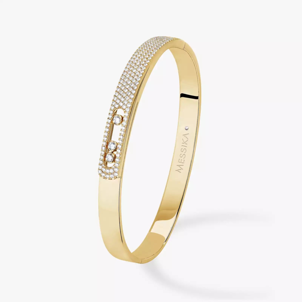 Move Noa MM Semi-Pavé Bangle Large Size