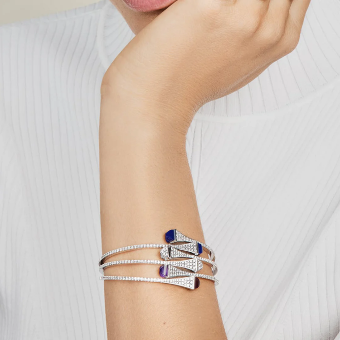 Cleo Diamond Midi Slip-On Bracelet