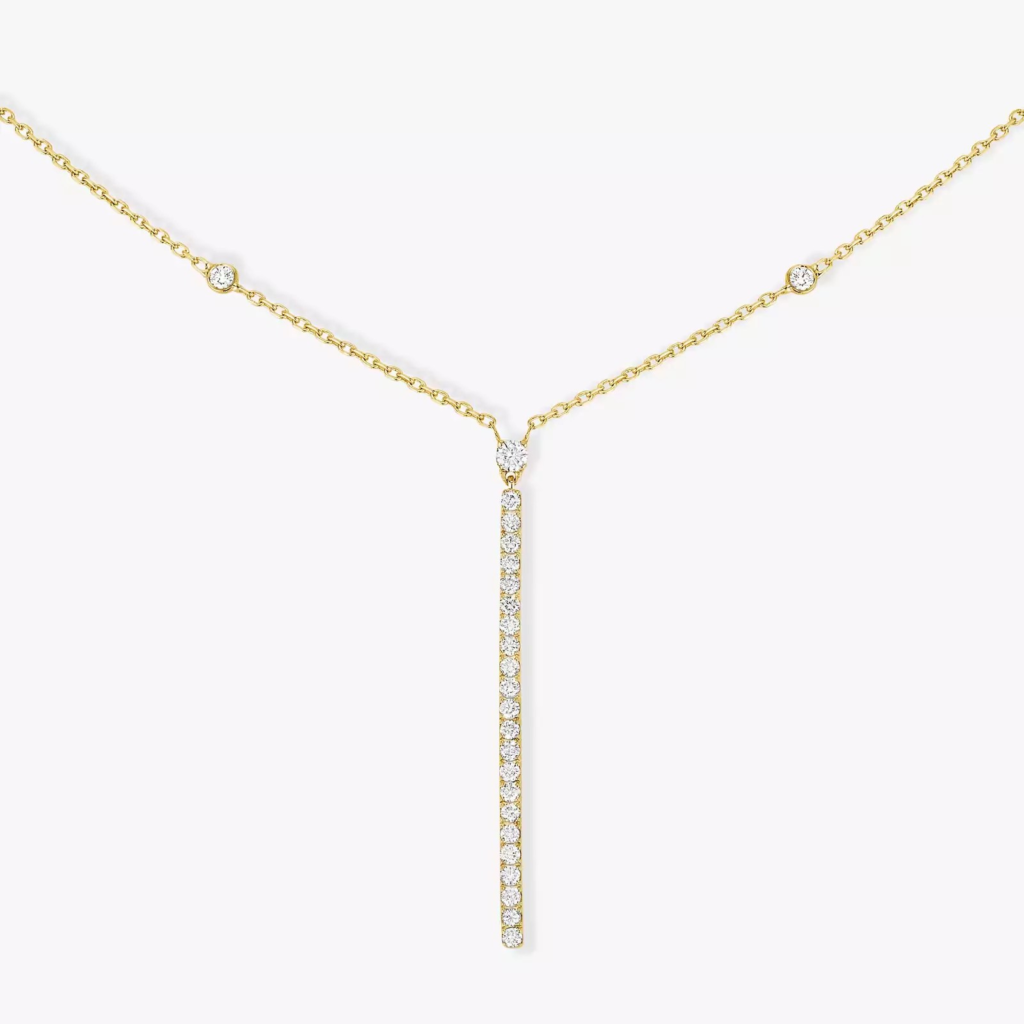 Gatsby Vertical Bar Necklace