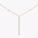 Gatsby Vertical Bar Necklace
