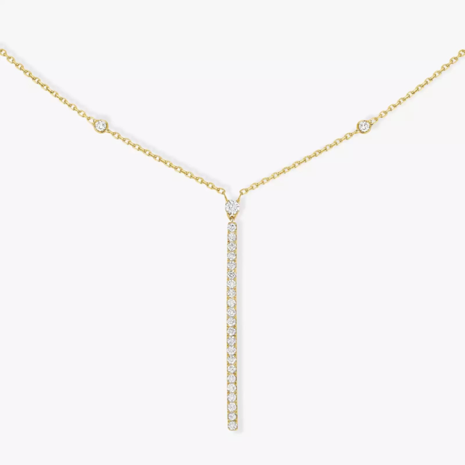 Gatsby Vertical Bar Necklace