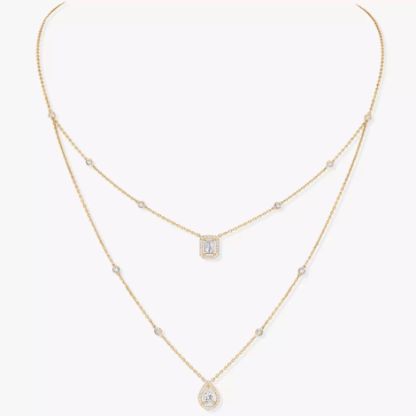 My Twin 2-Row 0.40 ct x 2 Necklace