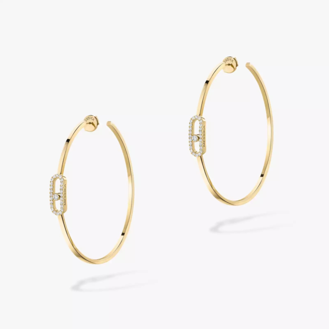 Move Uno Large Hoop Earrings