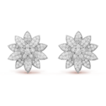 Lotus Earrings, Medium Model