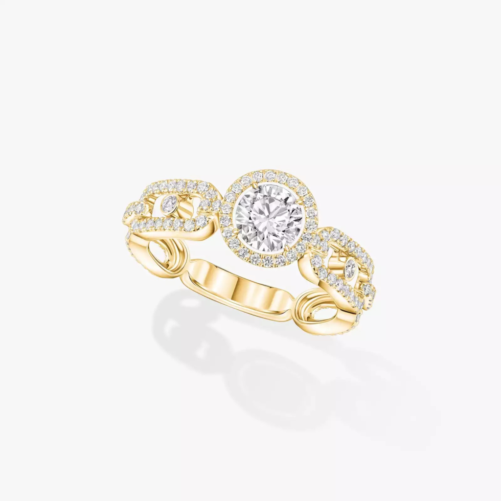 Move Link Solitaire 0.50ct Ring