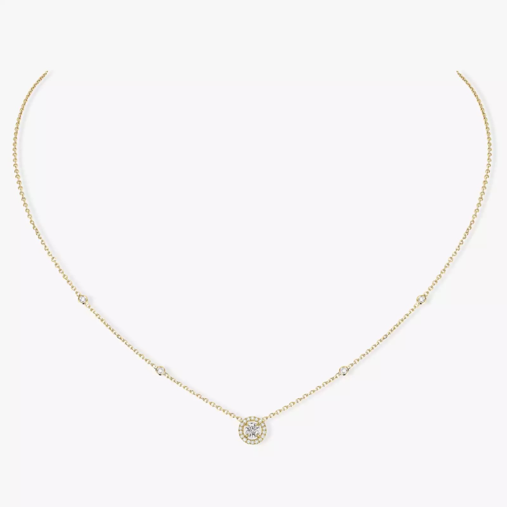 Joy Round Diamond 0.20ct Necklace