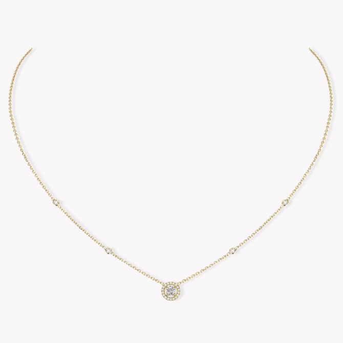 Joy Round Diamond 0.20ct Necklace