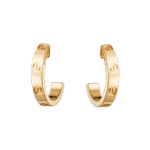 Love Hoop Earrings, Small Model