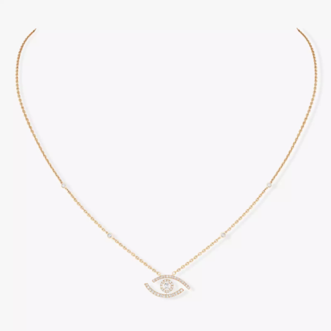 Lucky Eye Pavé Necklace