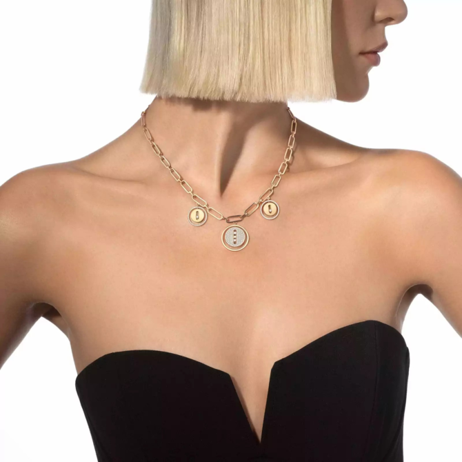 Lucky Move Charms Choker